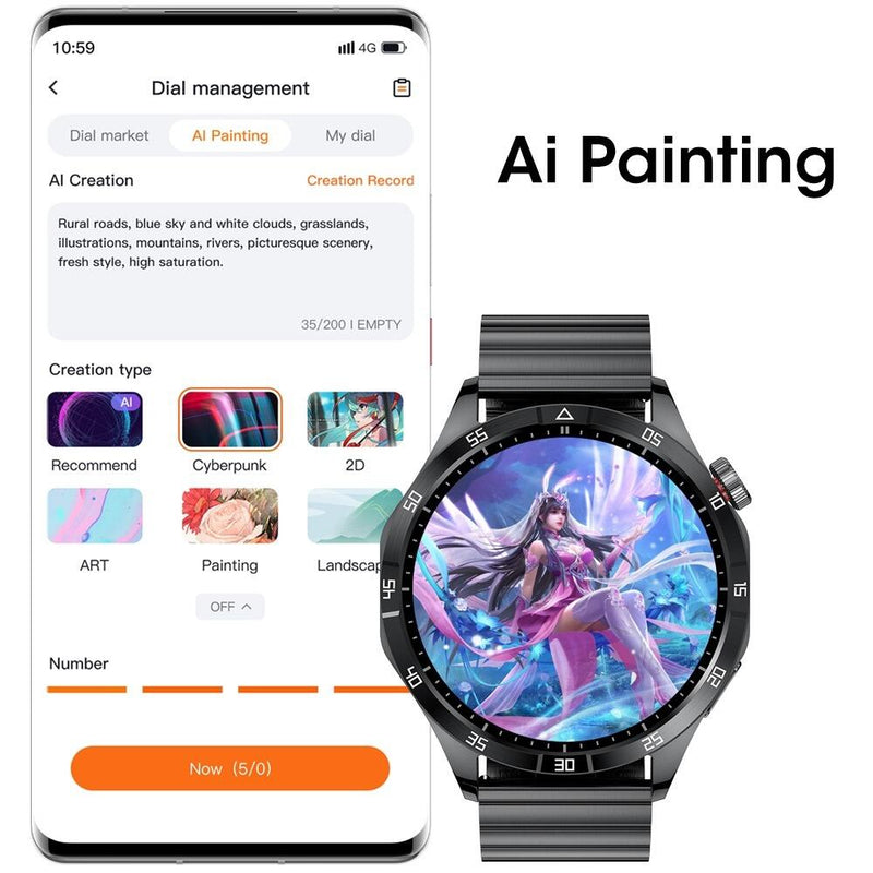 Smartwatch GT4 Max
